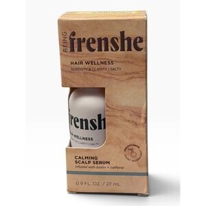 Being Frenshe Calming Scalp Serum Salty Sage Biotin Caffeine 0.9 fl oz NEW